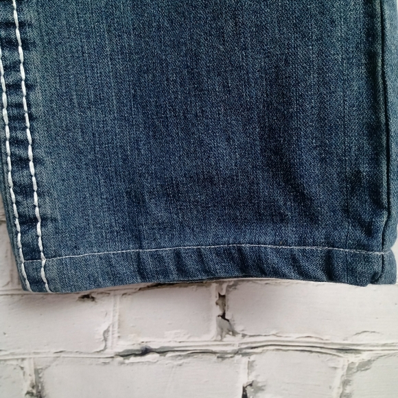 TRUE RELIGION Mens Distressed Blue Jeans Size 32 - Picture 10 of 16